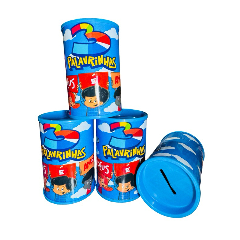 10 Cofrinho Personalizado 3 palavrinhas em Oferta na Shopee