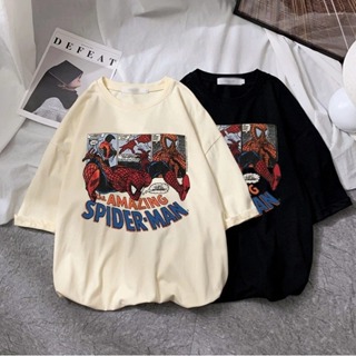 Camiseta Homem Aranha Disney Marvel Unissex Casal 100% Algodão em Oferta na Shopee