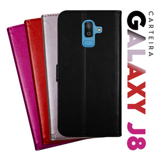 Capa Case Capinha Carteira Flip Cover Couro Sintético PRETA Para Samsung Galaxy J8 J810 tela 6.0 pol. Cell in Power25 em Oferta na Shopee