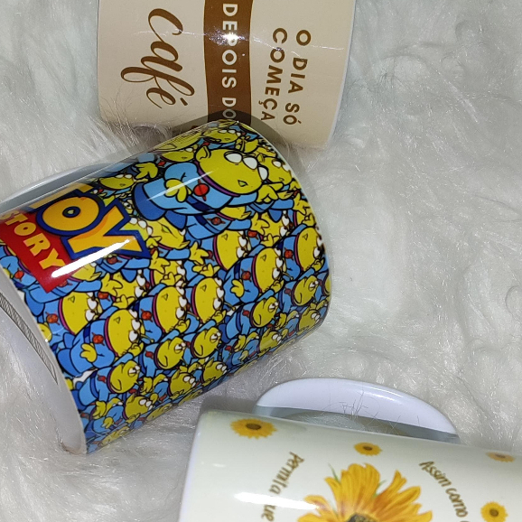 Caneca Personalizada Com Sua Foto Arte Frase Ou Logo - Criamos para você  325mL