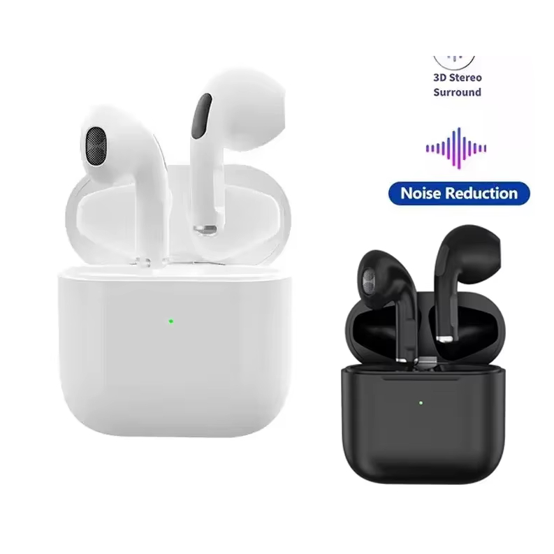 2024 tws ar pro 4 fone fones de ouvido bluetooth sem fio com microfone controle toque sem fio bluetooth fone pro 4 em Oferta na Shopee