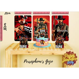 Kit é só um Bolinho Tema Red Dead Redemption 2 em Oferta na Shopee