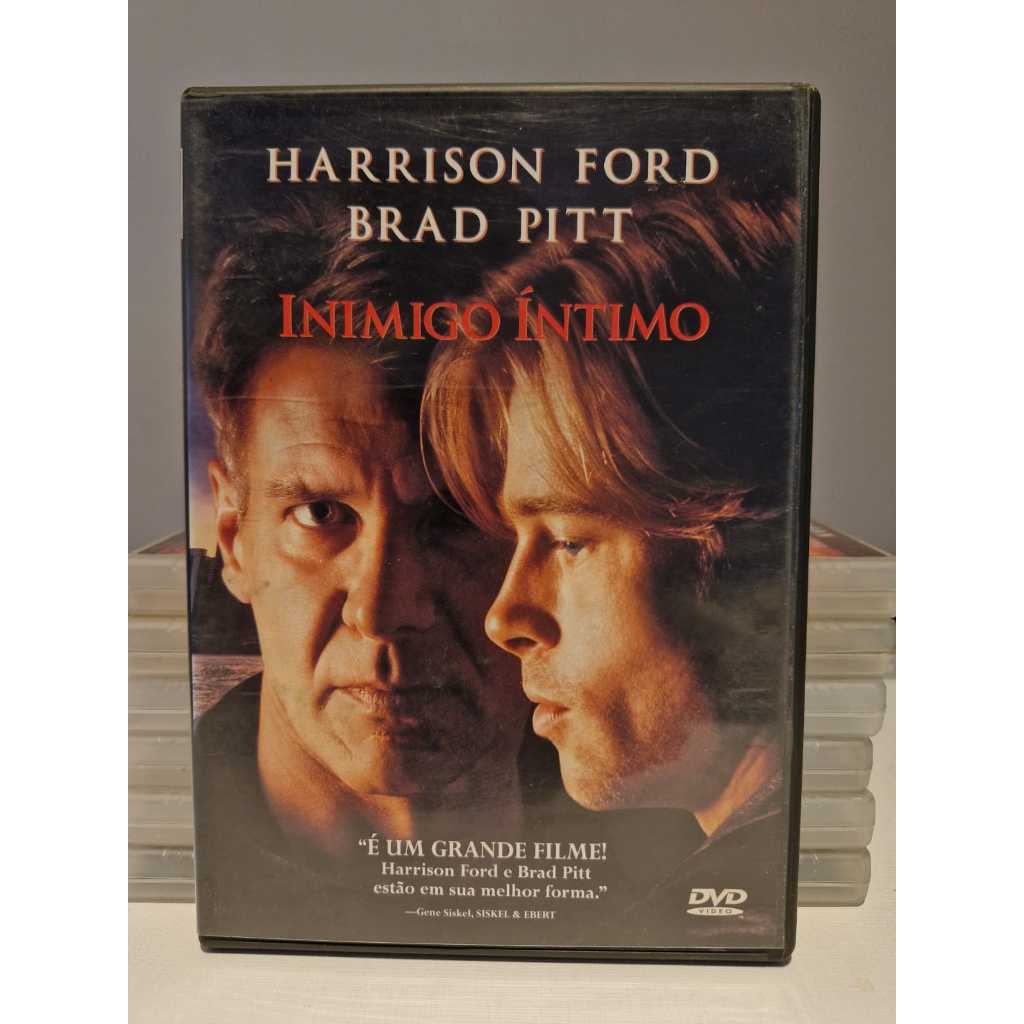 INIMIGO ÍNTIMO - Harrison Ford Brad Pitt - DVD - Original - Legendado