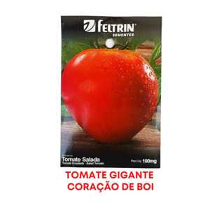 Até 150 Sementes de Tomate Gigante Coração de Boi - Feltrin em Oferta na Shopee