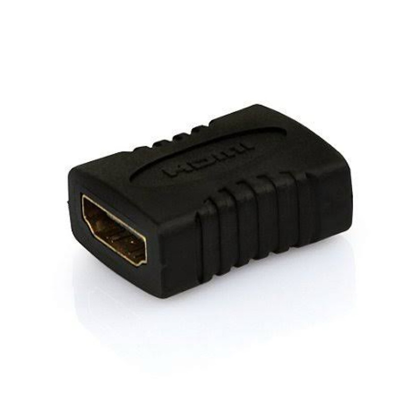 Adaptador emenda hdmi femea para femea em Oferta na Shopee