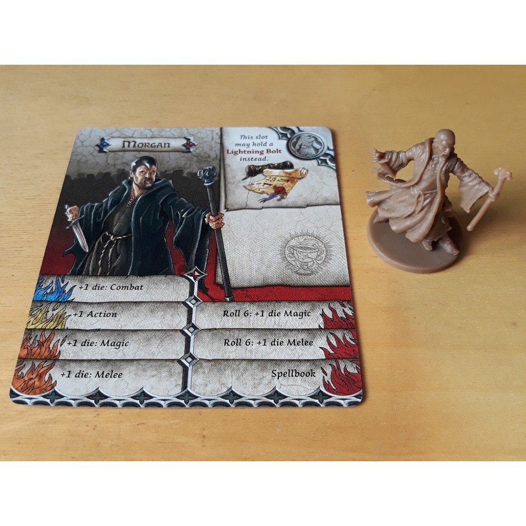 Morgan - Sobrevivente (Survivor) - Zombicide Black Plague Ks / Green Horde