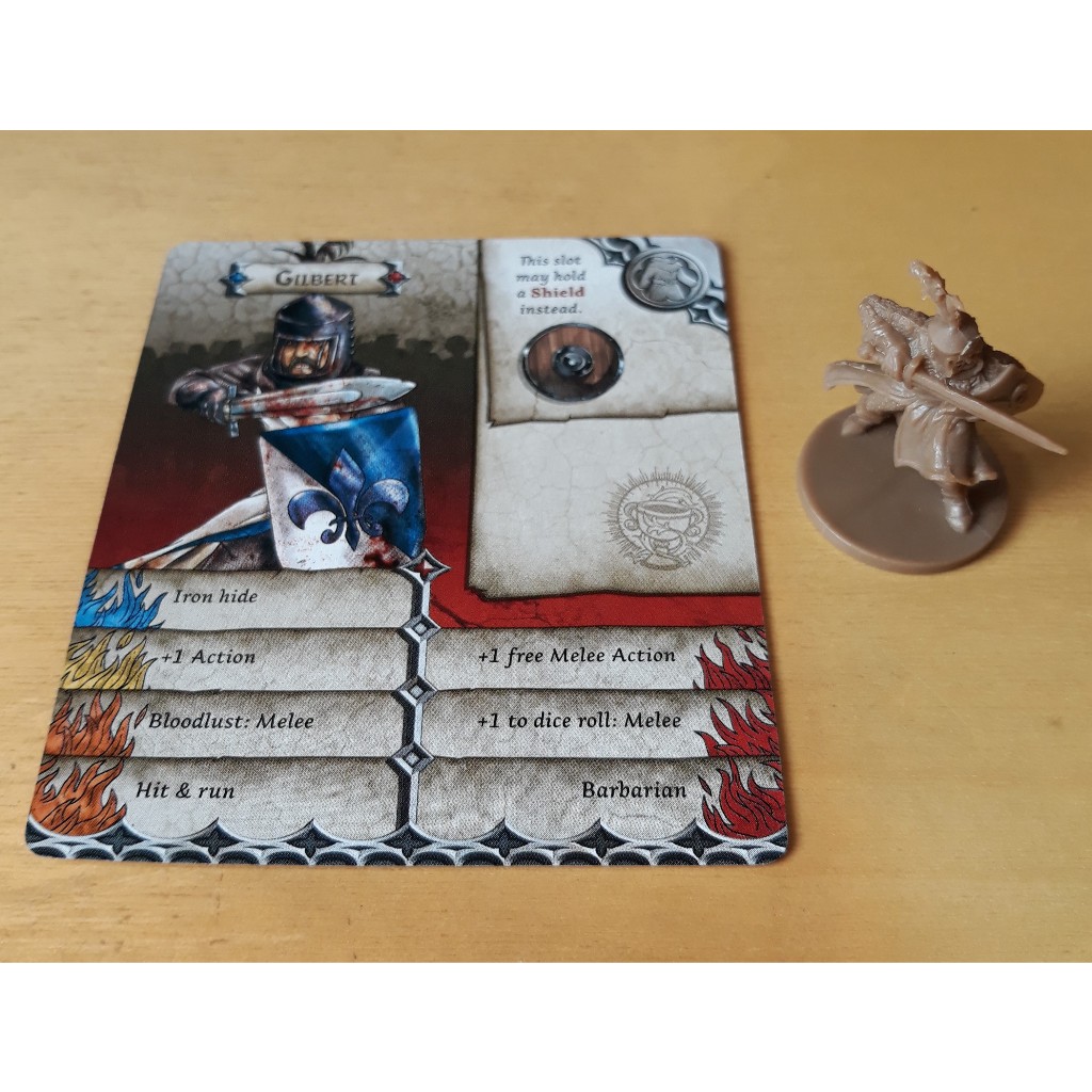Gilbert - Sobrevivente (Survivor) - Zombicide Black Plague Ks / Green Horde