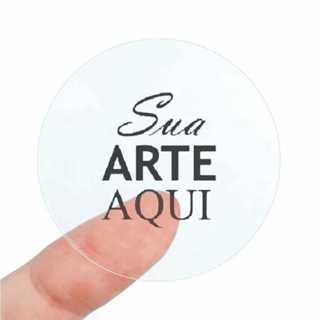 Etiquetas Adesivas Personalizas Vinil Transparente | Adesivo Personalizado em Oferta na Shopee