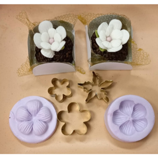 Mini Kit Cortador e Frisador Da Flor Camêlia em Oferta na Shopee