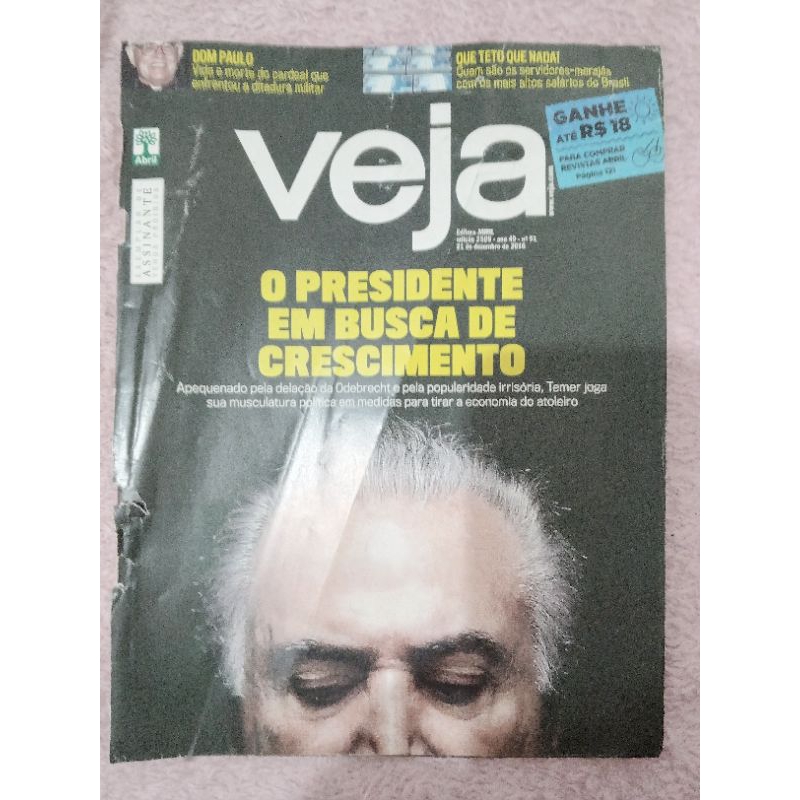 REVISTA VEJA 21/12/2016