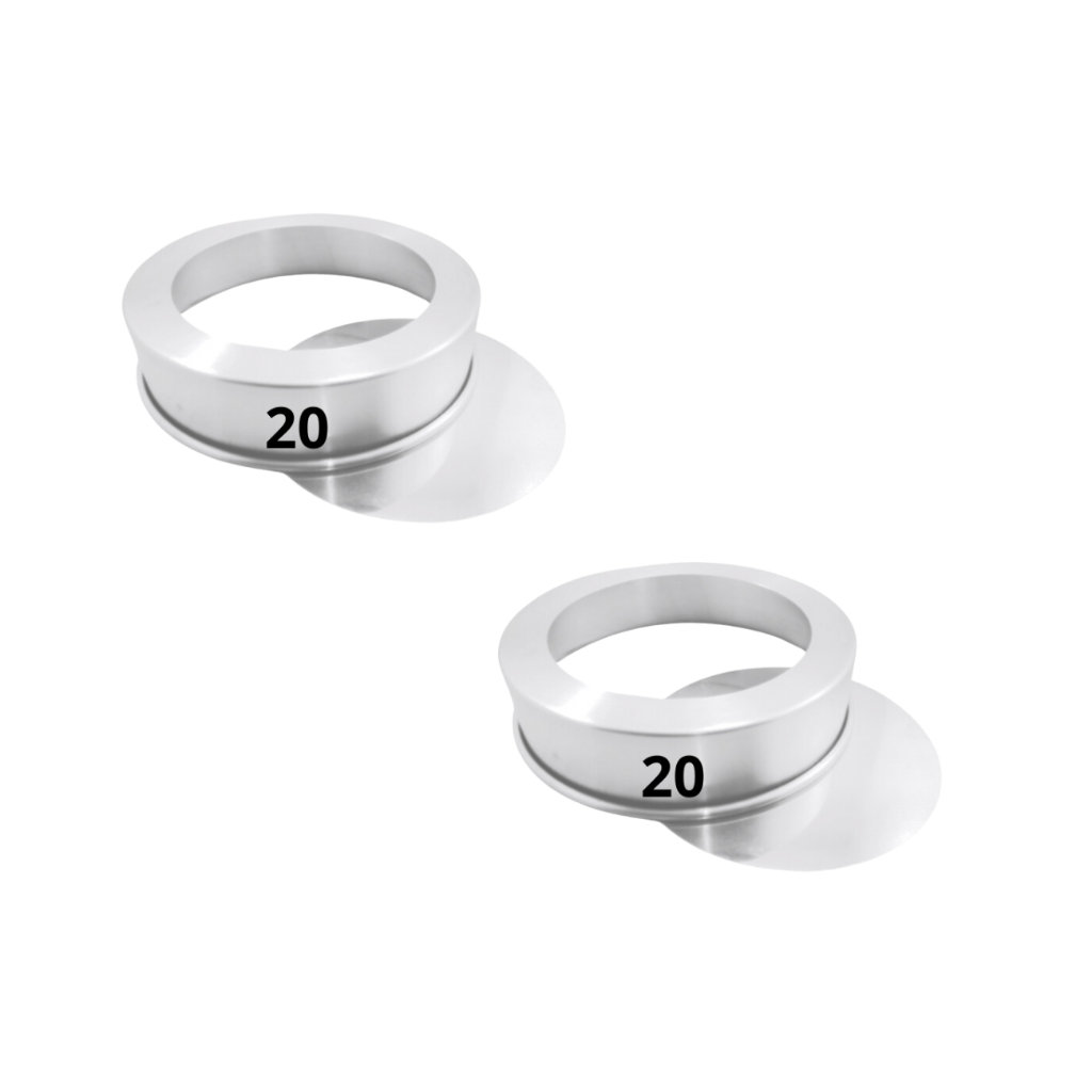 kit 02 (Duas) Assadeira Removivel BAIXA 20 x 5 Forma Redonda Alumínio