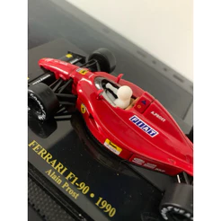 Piloto para carros de fórmula escala 1:43