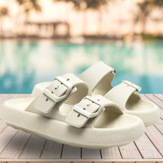 Chinelo Feminino Nuvem Masculino Slide Fivela Confortavel Dia a Dia Unissex Flat Sandalia Feminina