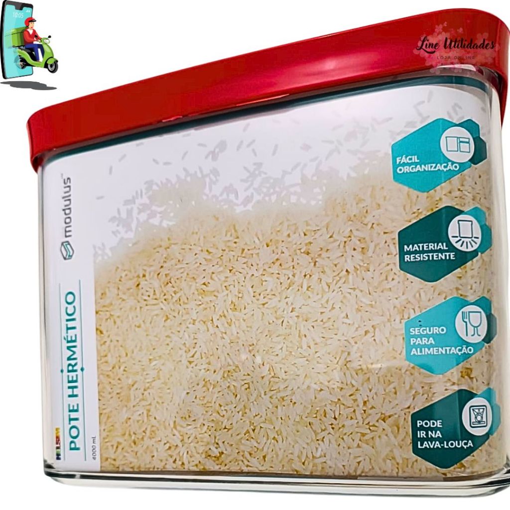 Pote Hermético Plástico Transparente: Onde Comprar | BuscaProdutos