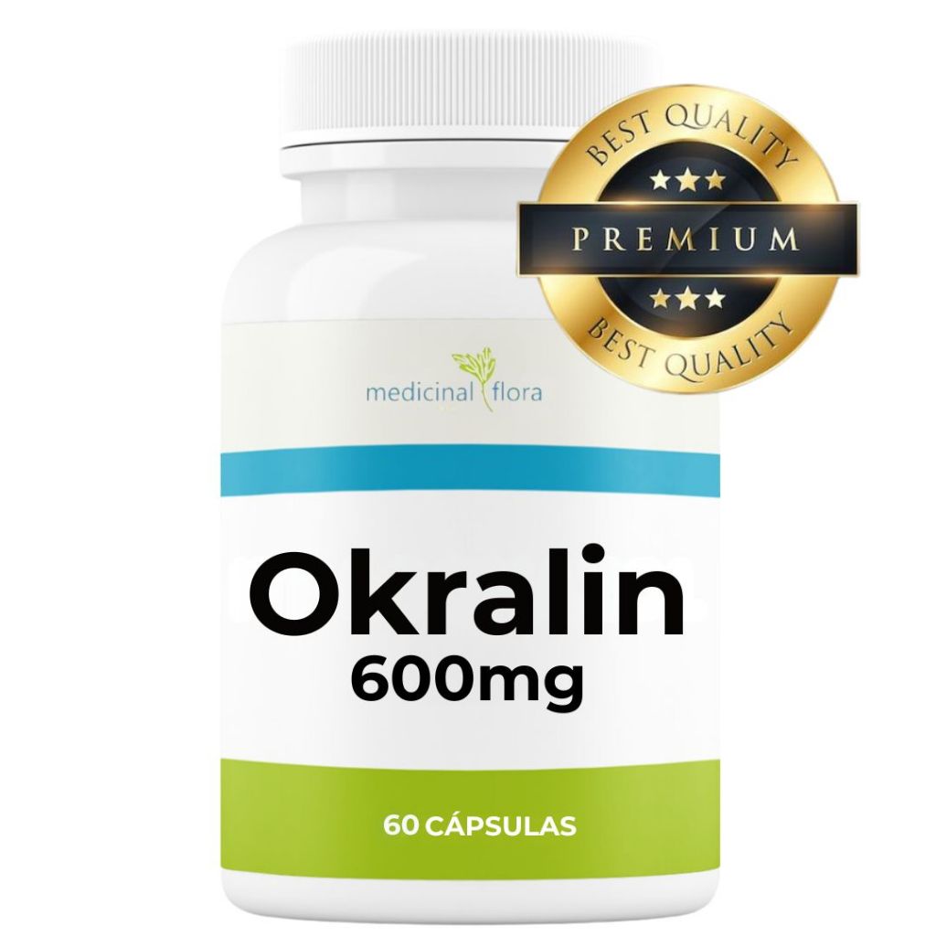 Okra 600mg 60 Cápsulas - Original