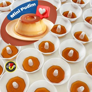 Forma Pudim Pequena Plastica Forneável 120ml em Oferta na Shopee