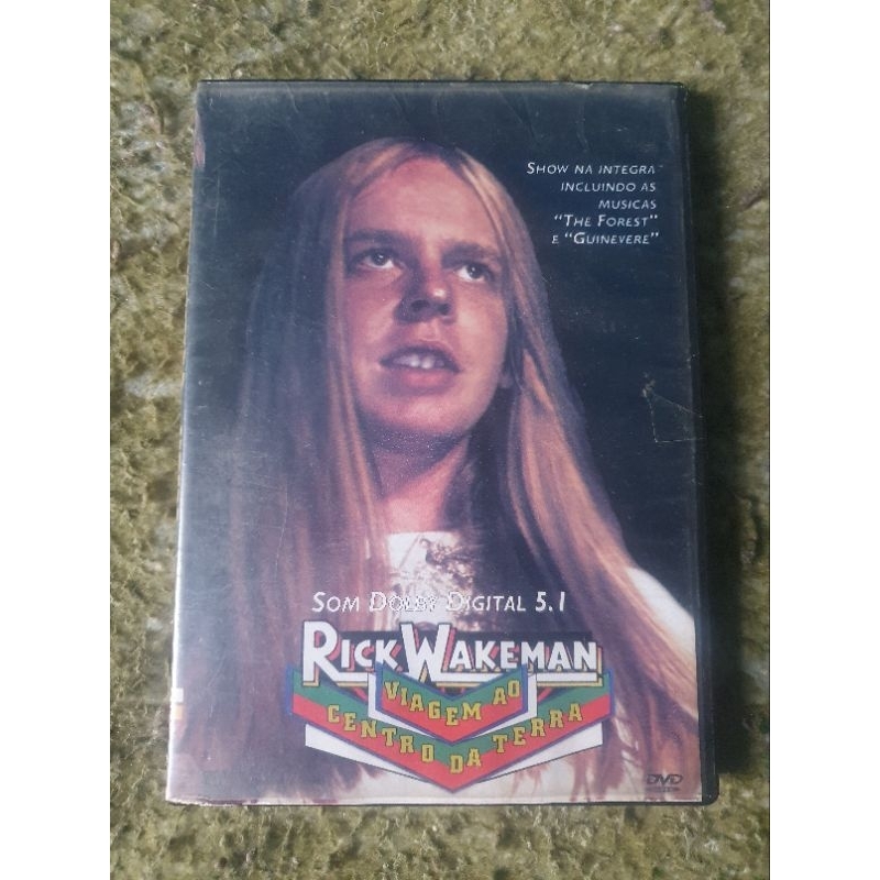 Dvd original-Rick Wakeman-viagem ao centro da terra / 40 reais