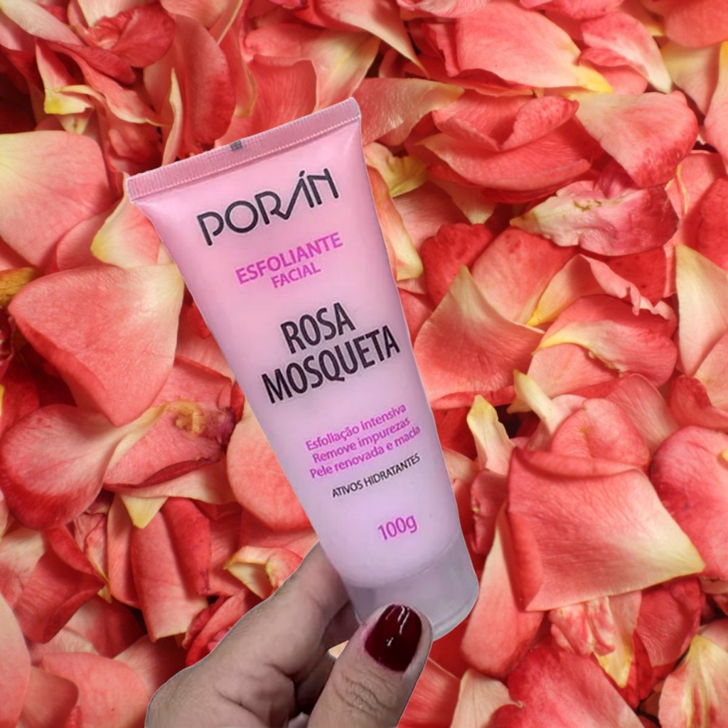 Esfoliante Porán Cuidados Facial Rosa Mosqueta 100g