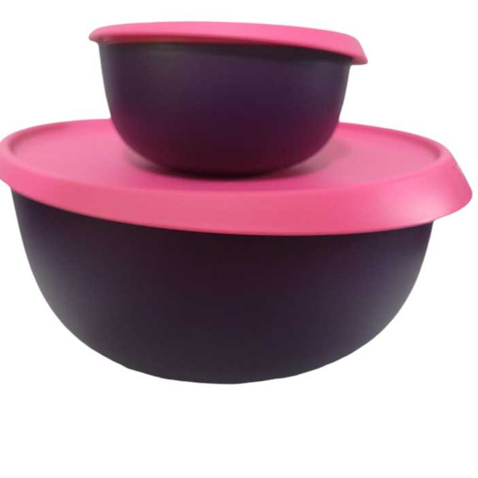 Tupperware kit Tigela Toque Mágico 2 peças 550ml/4,3 litros Original.