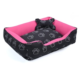 Cama Pet DOG Caminha de Cachorro ou Gato Médio LUXO Lavável Confortável Fundo Impermeável + Ossinho em Oferta na Shopee