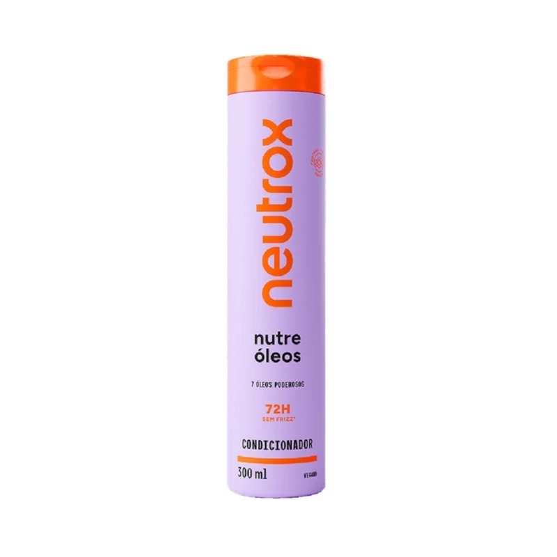 CONDICIONADOR NEUTROX NUTRE ÓLEOS 300ML NOVA EMBALAGEM