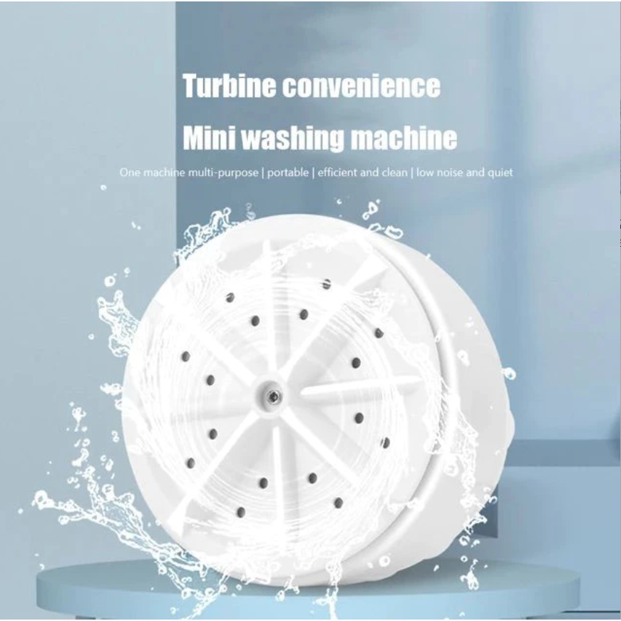 Mini Máquina de Lavar Roupas Panos no Balde Portátil Ultrassônica Lavanderia USB Lava Branco com USB em Oferta na Shopee