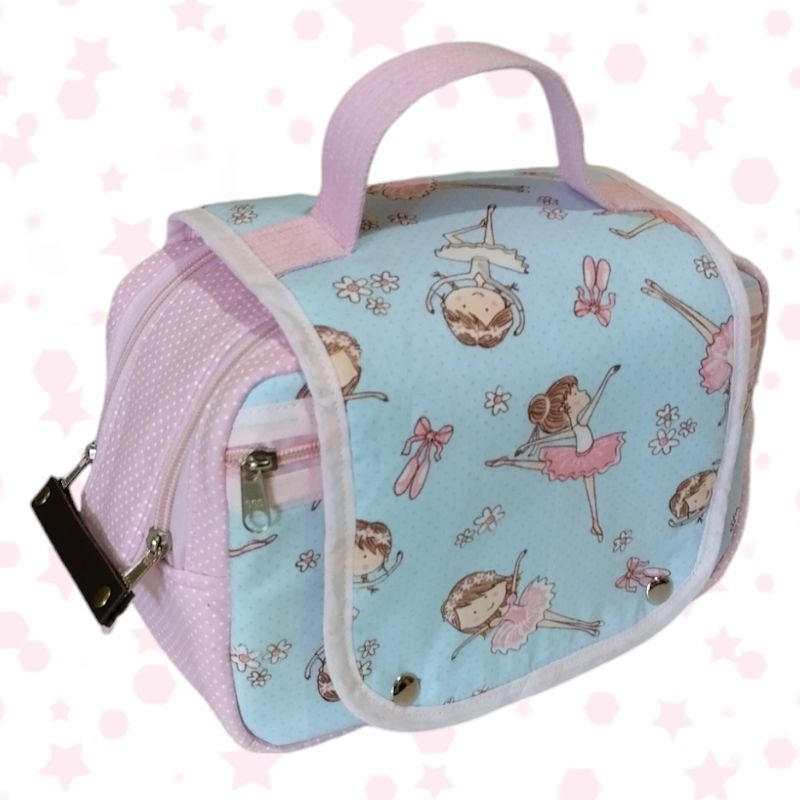 Nécessaire Bambino - bolsa do bebê - porta fralda e lenço umedecido