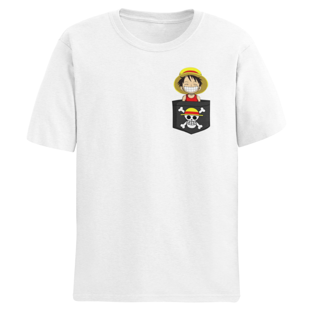 Camisa Mangá One Piece Camiseta Luffy Cavera Lançamento Top