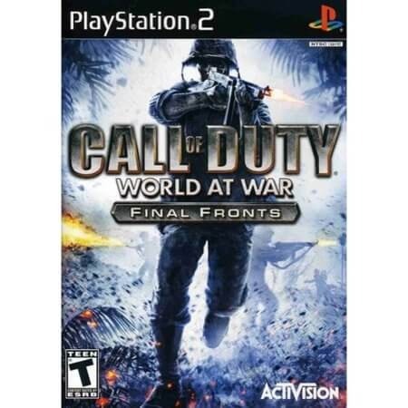 Call of Duty World at War Final Fronts Ps2