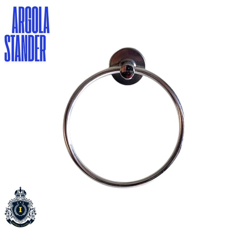 Porta toalha Rosto Argola alumínio