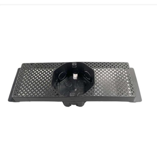 15 Caixa Caixinha De Luz Para Teto Com Suporte Laje 30cm PRETA