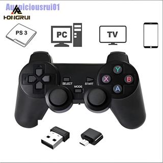 Auspiciosorui01  Controle De Jogo Sem Fio De 2.4Ghz Gamepad Para Ps3 Pc Tv em Oferta na Shopee