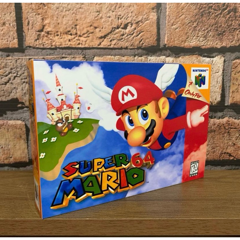 Caixas para jogos do Nintendo 64