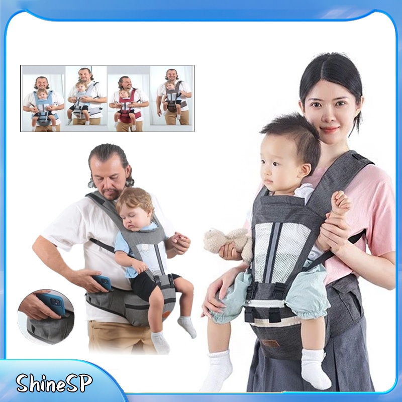 Bolsa Canguru Carregador Ergonômico Para Bebê Wrap Slings Alta qualidade
