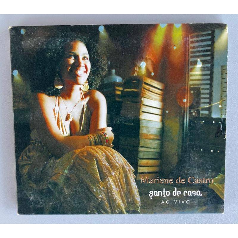 CD MERIENE DE CASTRO santo de casa ao vivo(digipack)