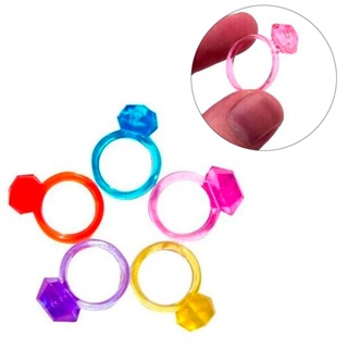 Kit 100 Mini Anel Brinquedo Infantil Lembrancinha Anéis Sacolinha Surpresa Aniversário Festa Barato em Oferta na Shopee