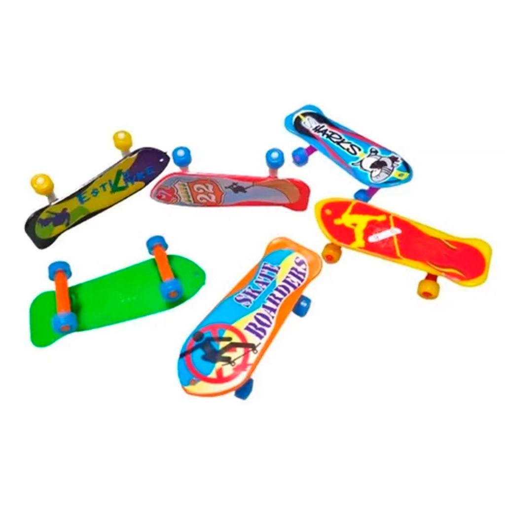 Kit 25 Mini Skate de Dedo Lembrancinha Sacolinha Surpresa Brinquedo Infantil Sacolinha Surpresa em Oferta na Shopee