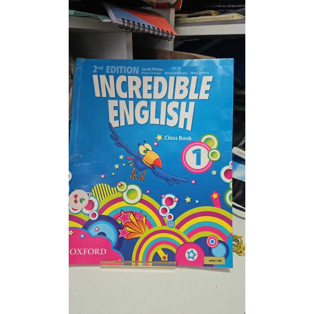 Imagem KIT C/ 2 LIVROS INCREDIBLE ENGLISH CLASS BOOK 1 E 2 - SARAH PHILLIPS - ENS DE IDIOMAS