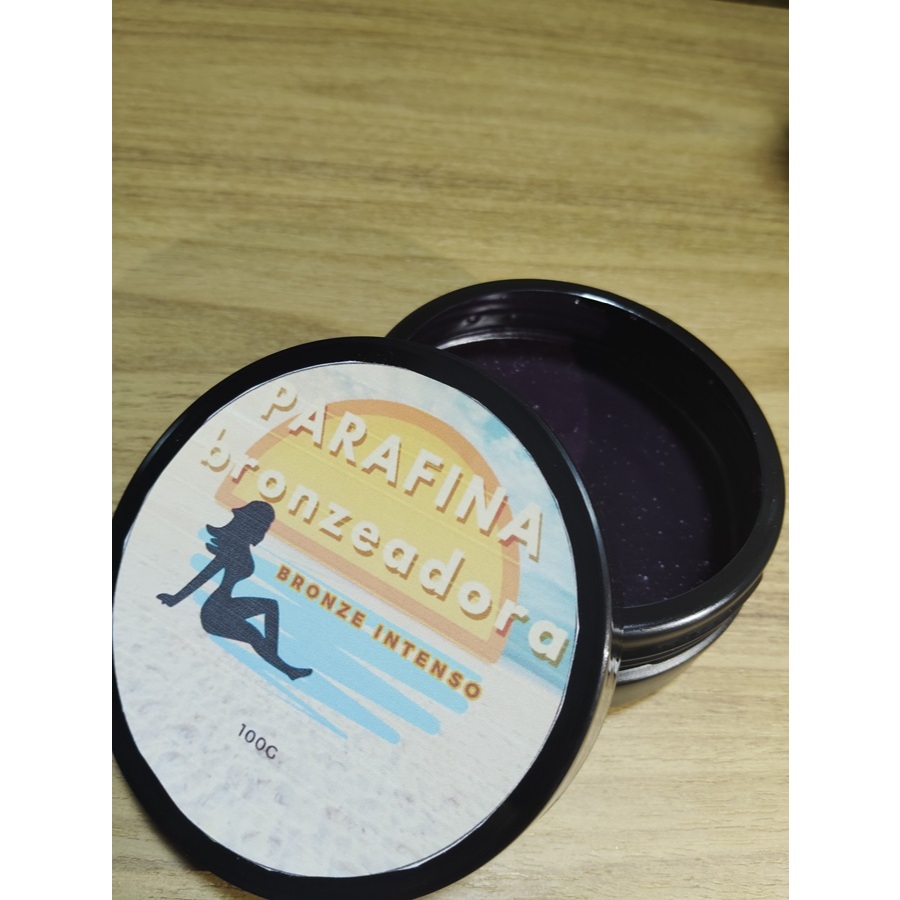 Parafina bronzeadora 100g em Oferta na Shopee