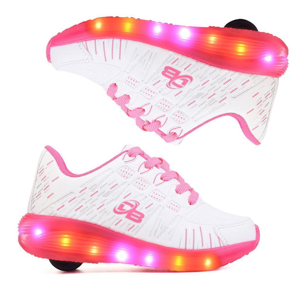 Tênis rodinhas com Luzinhas de leds Dino Baby BP do 26 ao 36