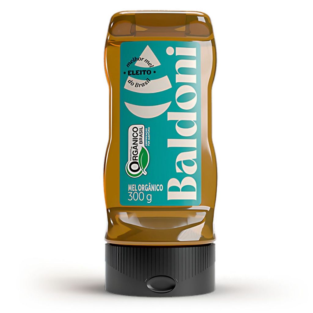 Mel de Abelha Orgânico Bisnaga 300g - Baldoni
