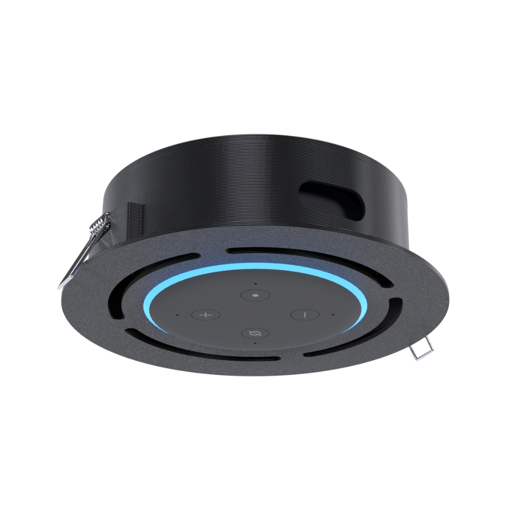 Suporte de Embutir no Teto Compatível com Alexa Echo Dot 3° Geração