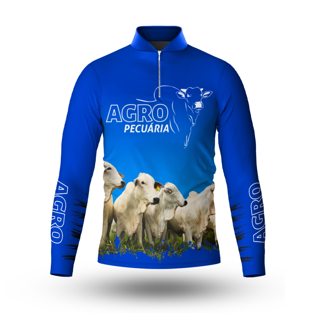 Camisa Camiseta Agro Pecuária Infantil Proteção Solar Uv50+ em Oferta na Shopee