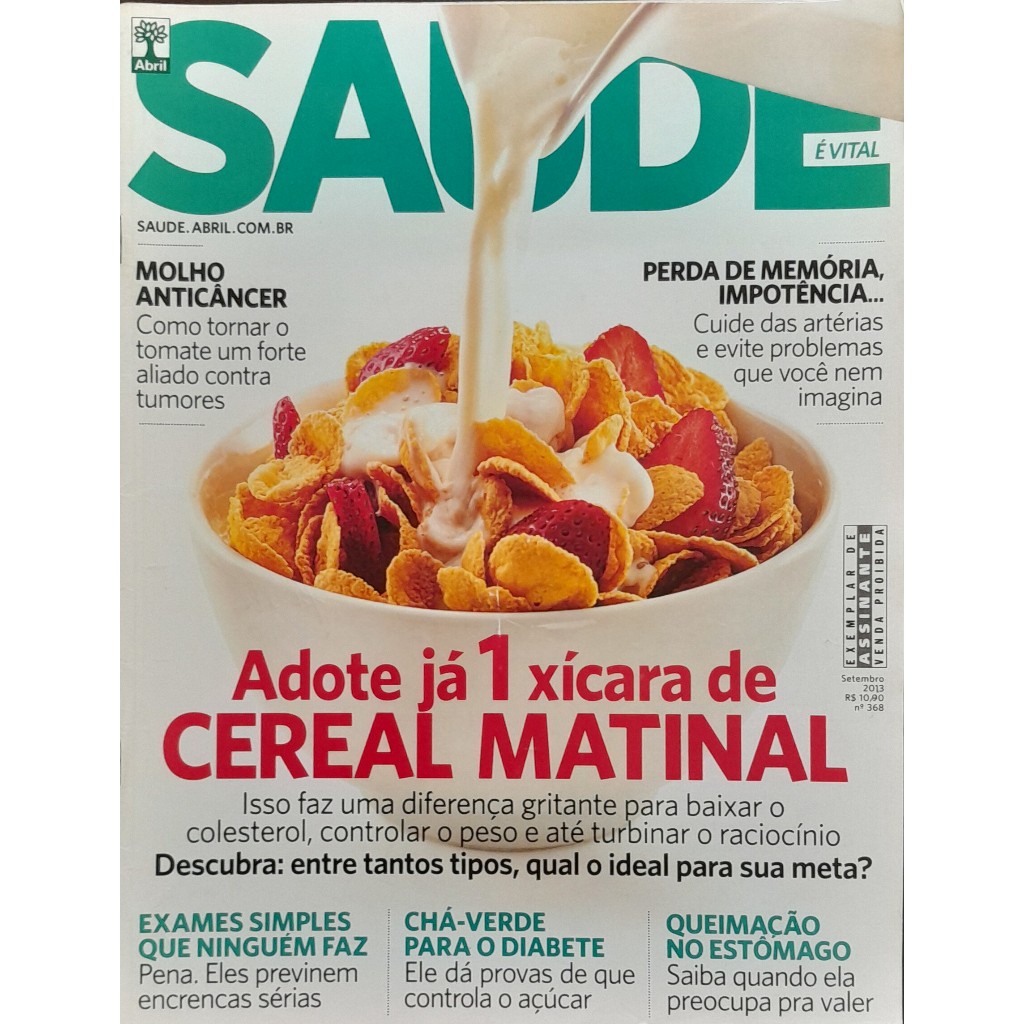 Revista Saúde Nº 368 Setembro/2013