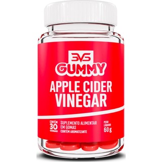 Apple Cider Vinagar - Vinagre De Maçã - 30 Doses - Gummy 100% Natural - 3VS Nutrition em Oferta na Shopee