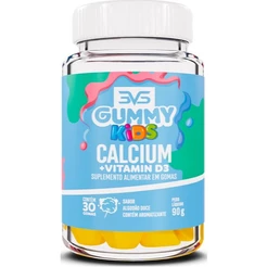 Cálcio + Vitamina D3 Kids - Gummy 100% Natural Com Pectina - 30 Doses - 3VS Nutrition