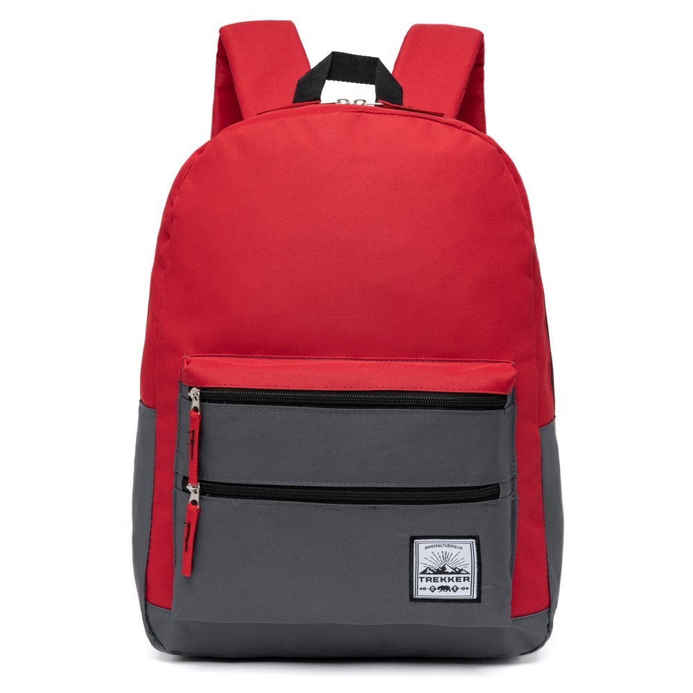 Mochila Trekker Escolar Faculdade Reforçada Espaçosa Moderna em Oferta na Shopee