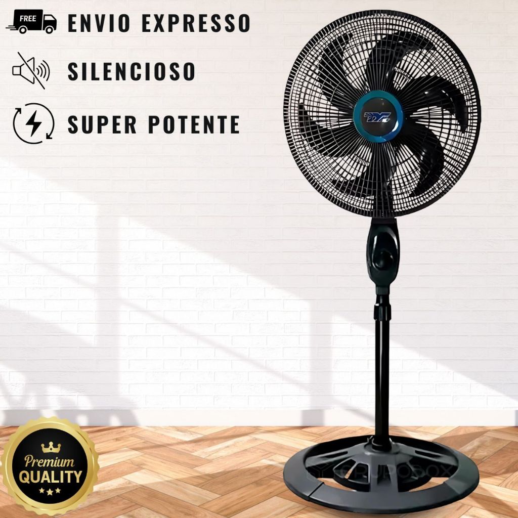 Ventilador de Coluna Pedestal de chão
