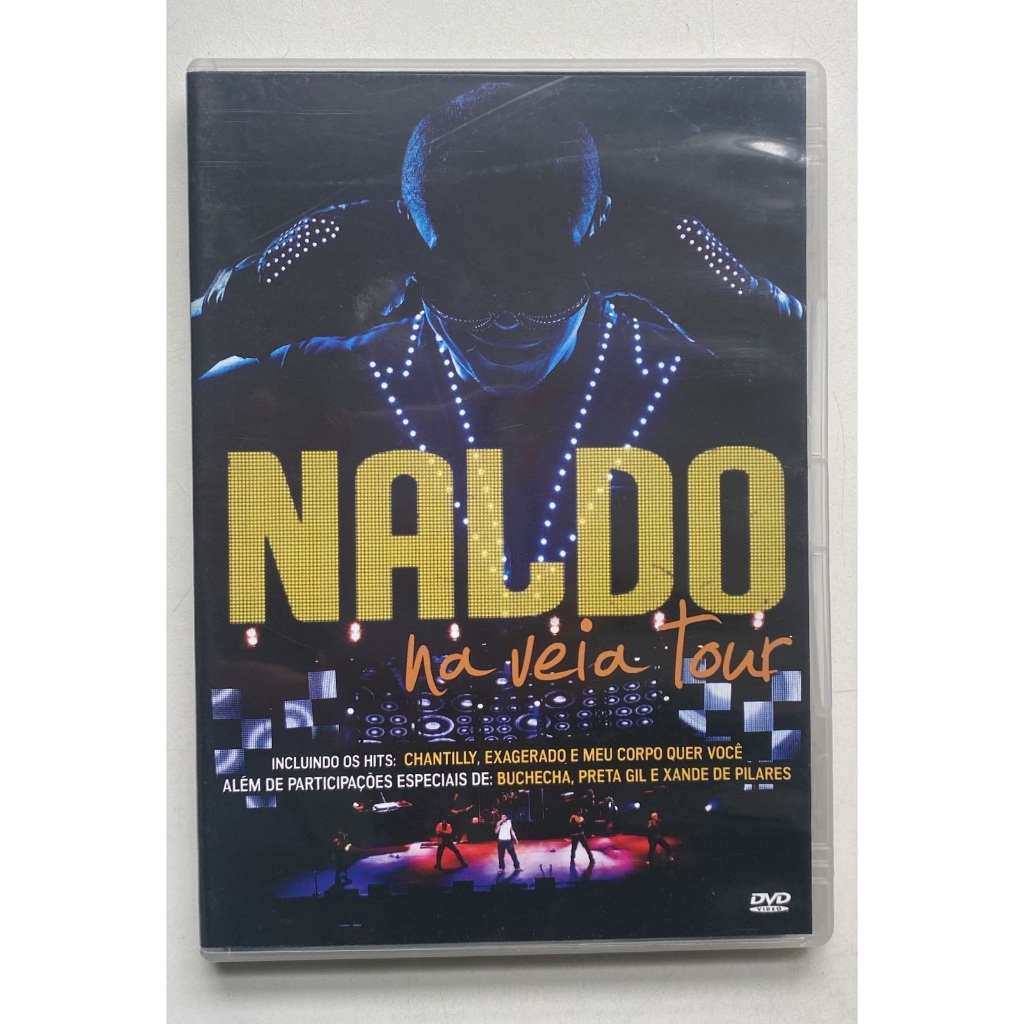 DVD Original - Naldo - Na Veia Tour