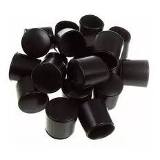Kit 24 ponteiras externas 1 1/4'' - para tubos e cadeiras (pezinhos de cadeira)
